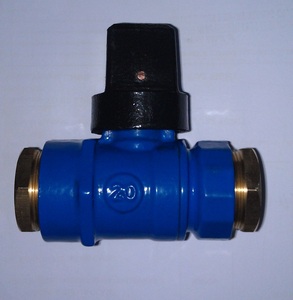 บอลวาล์วสำหรับท่อพีอี/เหล็กพร้อมบอลวาล์วสำหรับใช้ผลิตจากด้ายฝรั่งเศส DN40 DN20 - Product Image 3
