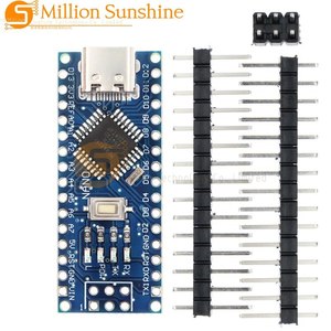 Mini / Typ C / Micro USB Nano 3.0 mit dem Bootloader-kompatiblen Nano-Controller für Arduino CH340 USB-Treiber 16MHz ATMEGA328P