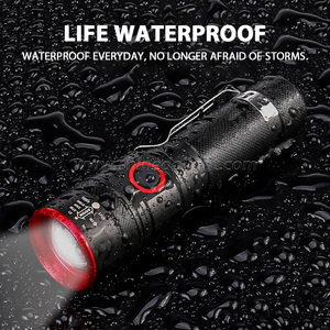 มือถือแบตเตอรี่ขับเคลื่อนมินิ Led กระพริบฉุกเฉินป้องกันตนเองแสงแฟลช - Product Image 6