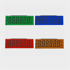 Shenzhen Flüssig kristall anzeige Benutzer definierte Tn Lcd HTN STN Blaue Farbe LED Hintergrund beleuchtung 6-stellige 7-Segment-LCD-Anzeige für Waage - Product Image 6