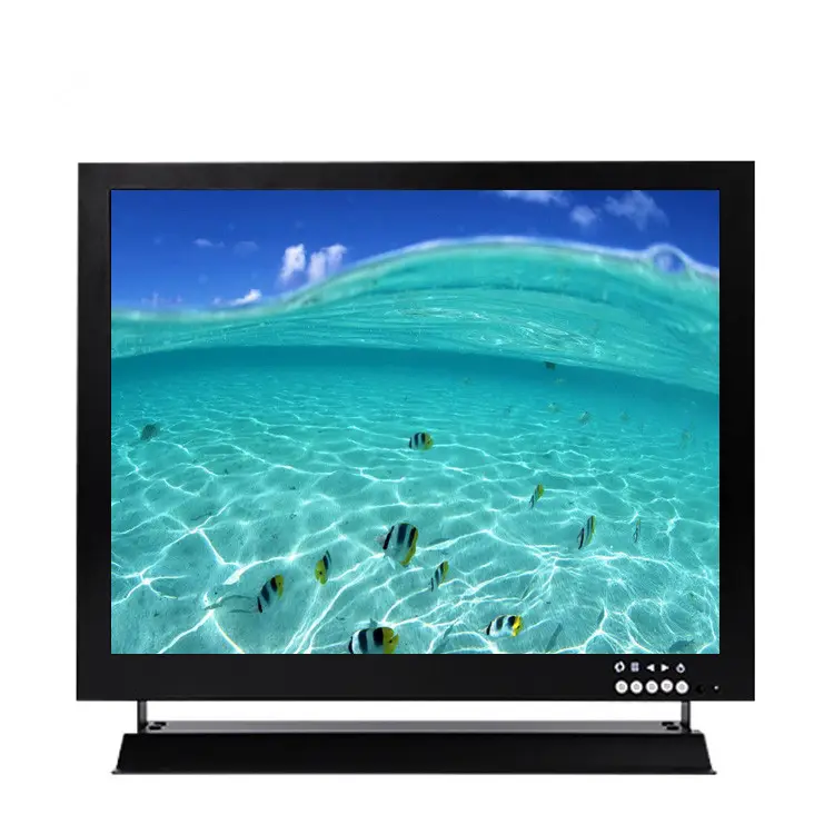 15 17 19 21 22 23 24 27 32 zoll TFT LCD LED Monitor Metallrahmen VGA BNC AV CCTV-Monitor