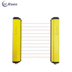 เซ็นเซอร์ม่านแสงป้องกันอันตรายแบบยูนิเวอร์แซล 0-3 เมตร อุปกรณ์ป้องกันอันตราย ลำแสง 10 มม. 20 มม. 30 มม. 40 มม. เซ็นเซอร์โฟโตอิเล็กทริก - Product Image 2