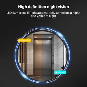 2.4G Wireless Smart Video ad alta definizione di monitoraggio 4.3 pollici IPS interfono bidirezionale campanello per Villa Home Office - Product Image 2