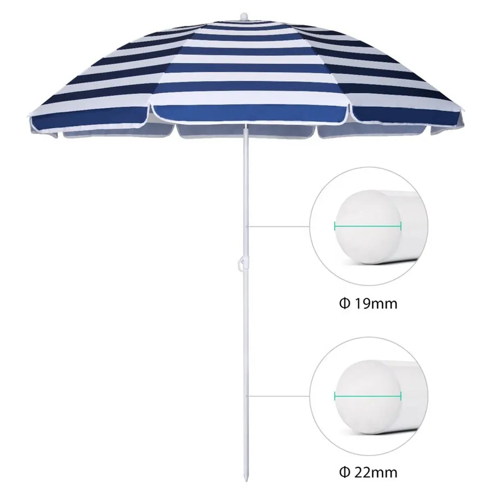 Life Is Good Smily Face Beach Tent Car_sun_umbrella Payung Matahari Anti Uv Xiamen