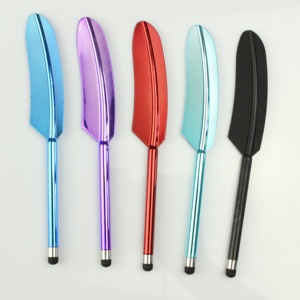 Feather <strong>Stylus</strong> <strong>Pen</strong> for Touch Screen Eco Friendly <strong>Pen</strong> Touch <strong>Stylus</strong> Digital Notebook Active <strong>Stylus</strong> <strong>Pen</strong> Smart Writing Tablet Set - Product Image 1