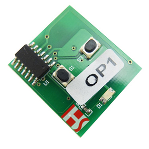 Yüksek kalite 433 Mhz özel 2 düğme araba uzaktan tuşları Opel Vectra - Product Image 5