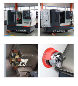 Small <strong>Cnc</strong> Lathe <strong>Machine</strong> TCK36A Slant Bed Hydraulic Turning <strong>Cnc</strong> Lathe <strong>Linear</strong> <strong>Guide</strong> Rail - Product Image 4