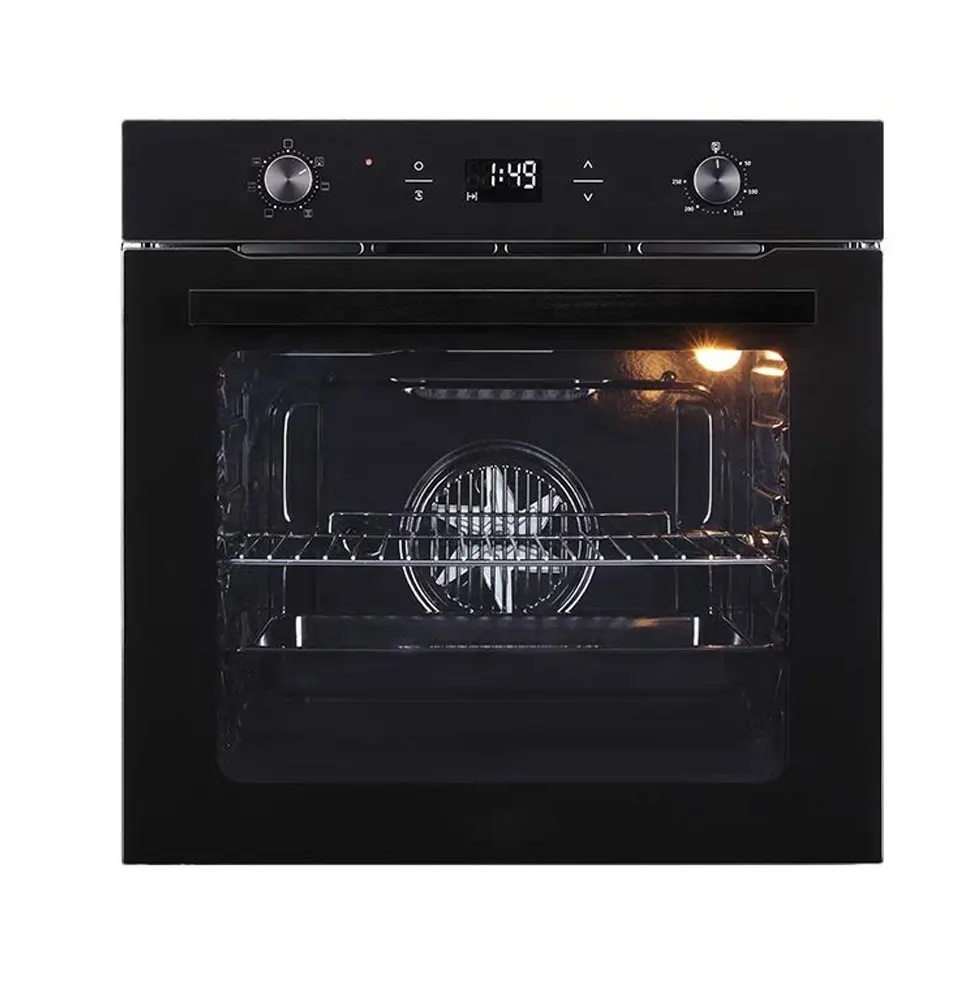 Horno eléctrico rápido de vidrio negro, apartamentos de cocina, 220V, certificado