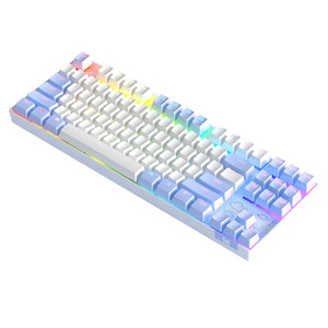Bloody RGB TKL Mechanical Gaming <strong>Keyboard</strong> Small Compact PC <strong>Keyboard</strong> with Macros Russian RGB PCB <strong>Keyboard</strong> - Product Image 6
