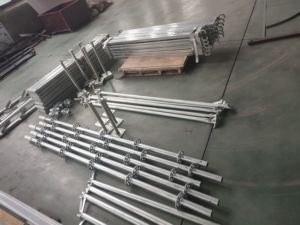 Sistema de andamio Ringlock de acero de diseño moderno Construcción funcional Escaleras y andamios Construcción de edificios - Product Image 6