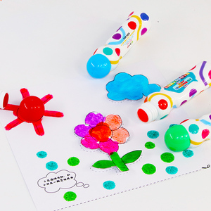 Factory Dot Markers Drawing Highlighter Dabber Pen with 18mm <strong>Nip</strong> 43ml Bottle Bingo Dauber Marker for Bingo Game - Product Image 3