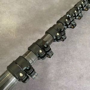 Outrigger 15 Feet Including Bases Telescopic Mast Pole 12M <strong>Parabole</strong> Extendable Spring - Product Image 1