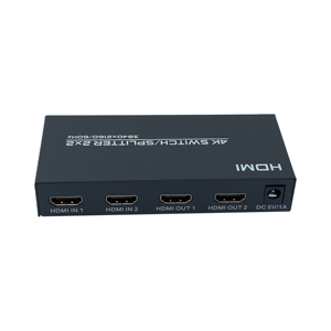 FJ-4K202 FJGEAR <strong>2</strong> PORT <strong>HDMI</strong> <strong>MATRIX</strong> 4k HD <strong>2</strong> in <strong>2</strong> Out 3840*2160/60hz Plug and Play <strong>2</strong> <strong>Input</strong> Interface <strong>2</strong> <strong>Output</strong> Interface <strong>MATRIX</strong> - Product Image 4