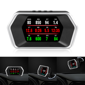 Nuovo P17 OBD2 GPS per Auto Smart Digital Meter GPS Trip Computer HUD strumento di diagnostica automatica - Product Image 6