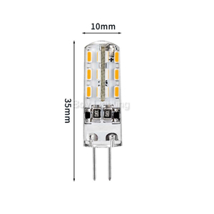 หลอดไฟซิลิโคน G4 G4 DC10-30V AC12V หลอดไฟ LED 1.5W 12V G4 LED - Product Image 4