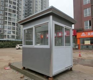 Beveiligingspost Sentry Box, EPS sandwichpaneel, eenvoudige installatie en demontage, tijdelijk controlepunt voor bouwplaatsen. - Product Image 4