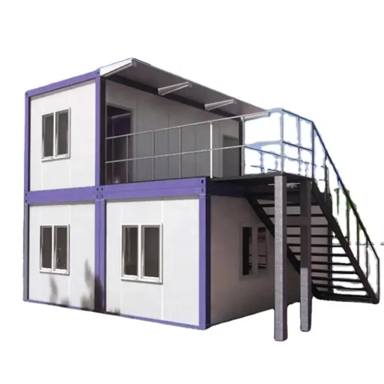 Low Cost Site Construction Folding Container House Storage Office Eco-Friendly Durable Folded Container Prefab Modular Office