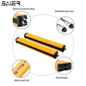 Erkennung von Personen Objekte Sicherheitslicht Vorhang Infrarot-Bereich Licht Vorhang Sensor hochauflösendes Lichtnetz photoelektrischer Sensor - Product Image 3