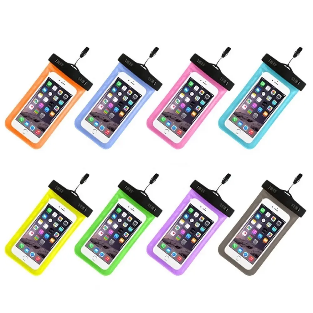 Étui de téléphone portable étanche sac PVC smartphone étui de téléphone portable étui de téléphone étanche