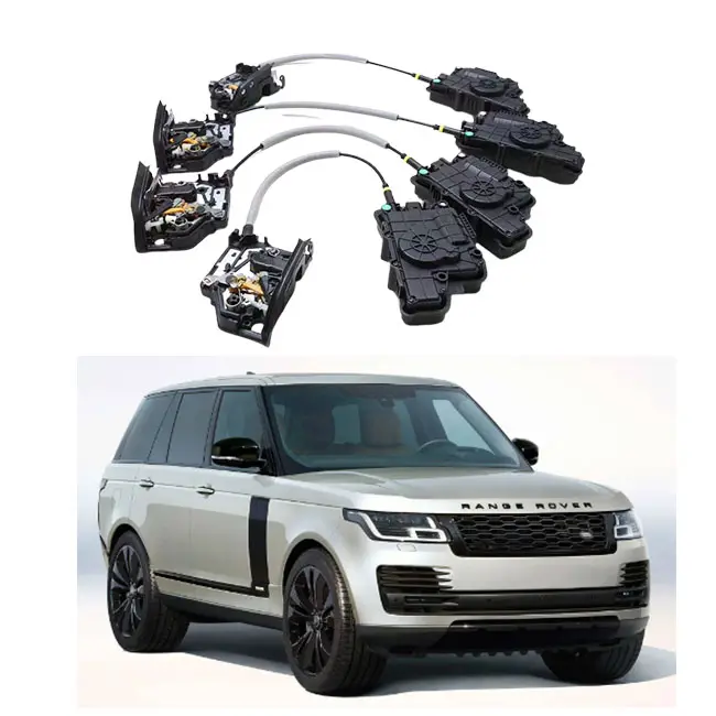 Moteur de porte d'aspiration électrique fermeture douce serrure de porte sous vide Anti-pincement porte de voiture fermeture douce pour Range Rover