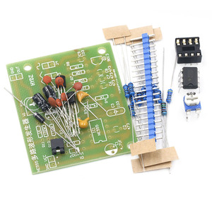 NE555 atım jeneratörü modülü DC6-12V çok kanallı dalga formu sinyal DIY kiti sinüs/üçgen/kare dalga jeneratörü ICs için - Product Image 2