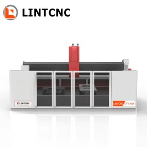 LT-3015 de maquinaria de piedra multifuncional, enrutador Cnc de 5 ejes, sierra de puente, granito, mármol, máquina de corte de piedra con fresado - Product Image 4