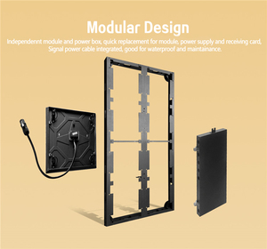 Lecede tùy chỉnh ngoài trời đầy đủ màu sắc SMD RGB quảng cáo LED hiển thị Sreen Bảng điều chỉnh biển quảng cáo LED Video tường quảng cáo thiết bị - Product Image 5