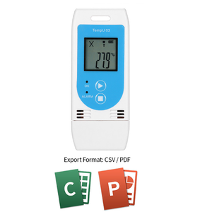 TempU03 çok USB sıcaklık ve nem kaydedici PDF 32000 puan kayıt kapasitesi ile - Product Image 4