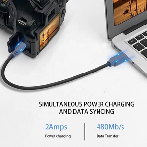 สายแปลงข้อมูล mini USB เป็น USB C OTG ชนิดสั้น C เป็น MINI ตัวผู้สายอะแดปเตอร์แปลงข้อมูล OTG - Product Image 5