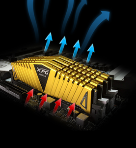 ADATA XPG Z1 PC4 8GB DDR4 3200 MHz PC Gold Memory DIMM 288-pin Desktop Internal Memory RAM fo gaming - Product Image 5