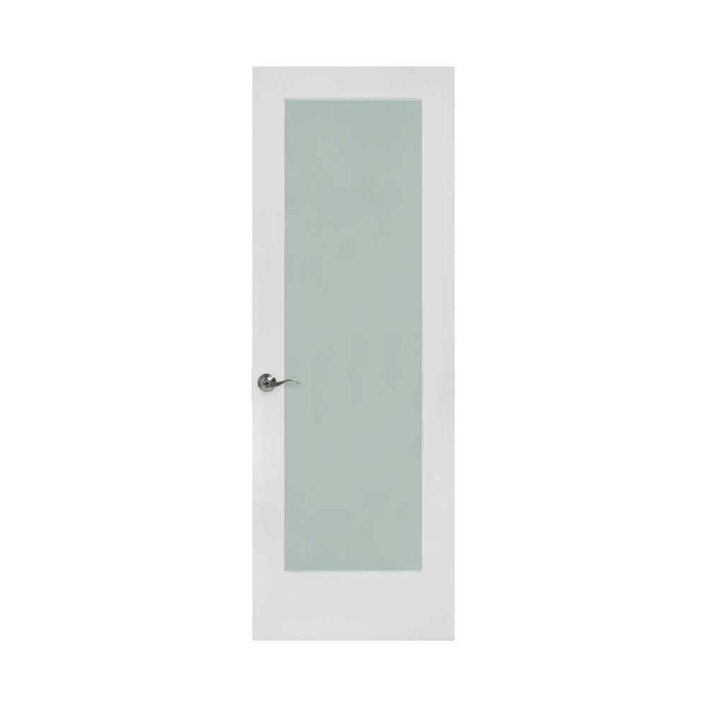 1 Lite shaker glass door