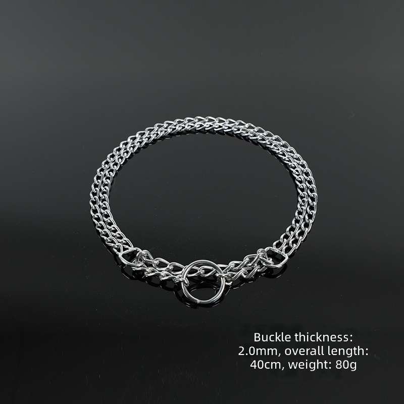 Double-row telescopic chain-20 mm 40 cm