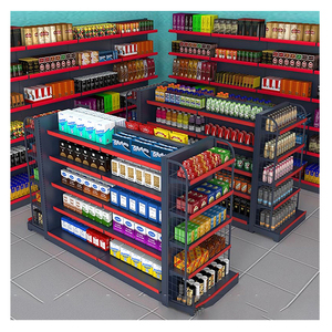 工厂二手杂货店零售钢便利店货架货架 - Product Image 1