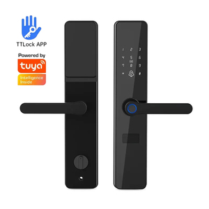 Handaily RFID daire dijital kapı kilidi akıllı silindir biyometrik parmak izi şifre akıllı kapı kilidi <span class=keywords><strong>Wifi</strong></span> Tuya App - Product Image 1