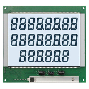 Werksverkauf 8,4 Zoll 886 Segment code LCD-Anzeige feld und Modul mit 74 HC86D IC SPI-Schnitts telle zur Steuerung des Kraftstoffsp enders - Product Image 1