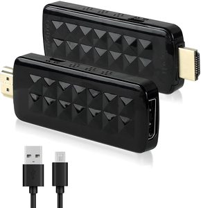 带USB电源的4K 60hz HDMI至显示端口转换器适配器，适用于配备HDMI的系统的HDMI至DP转换器适配器