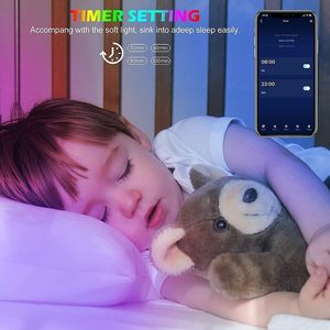 スマートLEDストリップライト100フィート2ロール50フィート音楽同期色変更リモートアプリ音声制御寝室ストリップ照明用 - Product Image 3