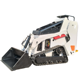 T1000 Stand on Skid Steer Mini Front <strong>Loader</strong> with Water-cooled diesel Engine for 24 Hours of <strong>Continuous</strong> Operation