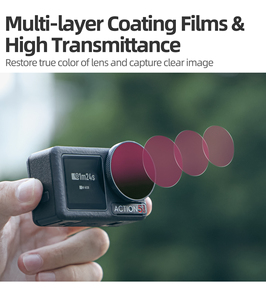 Lens <strong>ND</strong> <strong>Filter</strong> Adjustable UV CPL ND8 ND16 ND32 ND64 <strong>ND</strong>/PL <strong>Filter</strong> Set <strong>Filters</strong> for Osmo ACTION 5 PRO/4/<strong>3</strong> Sport Camera Accessories - Product Image 4