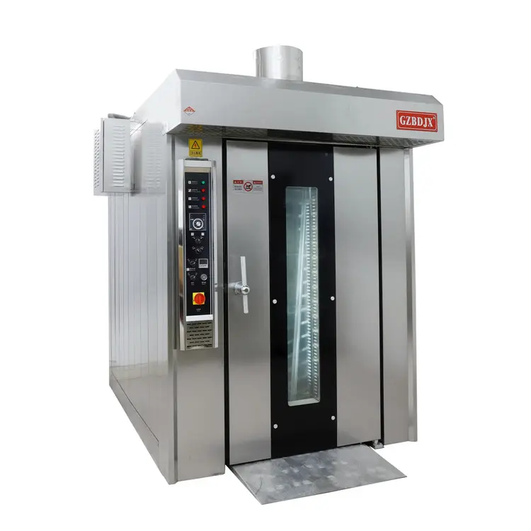 Forno rotativo elettrico automatico commerciale del Gas del forno/macchinario del forno per il forno