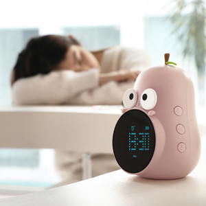 Cartone animato creativo ha portato la sveglia digitale simpatici orologi da tavolo con pera comodino con conto alla rovescia per bambini sveglia - Product Image 4