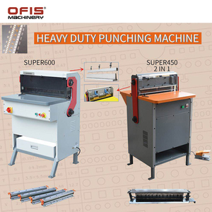 S450 Điện 2in1 Heavy Duty Lỗ Punch Và Cuốn Sách Dây Ràng Buộc Máy Molds Dễ Dàng Để Thay Đổi - Product Image 5