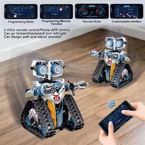 3-in-1 Educational STEM <strong>Robot</strong> Building Block Set 695pcs Dual Mode Programmable <strong>Robot</strong> APP &amp; Remote Control Toys - Product Image 4