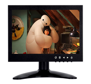 Vesa Mount Small Size Computer <strong>Monitor</strong> Industrial Metal Frame 10 Inch CCTV <strong>Monitor</strong> 10.4 Inch <strong>Lcd</strong> <strong>Monitor</strong> with VGA HDMIed <strong>BNC</strong> AV - Product Image 1
