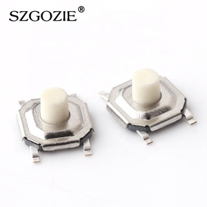 4*4mm tattile interruttore 4 PIN 4x4mm micro interruttore di pulsante tattile SMD SMT Momentaneo tatto interruttori - Product Image 2