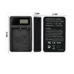 Dijital DSLR fotoğraf makinesi lityum İyon pil şarj cihazı DC şarj cihazı ile taşınabilir ve kolay kullanım birçok marka DSLR kamera - Product Image 6