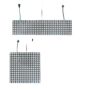 แผงไฟ RGB 8*8 Matrix หน้าจอพิกเซล LED แบบ5050 SMD WS2812B แผงวงจรสามารถเปลี่ยนได้ - Product Image 3