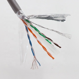 FTP Cat5e Cat6 Cat6A yama kablosu RJ45 24AWG 26AWG çıplak bakır PVC LSZH 1M 2M 3M 5M 10M yama kablosu - Product Image 5