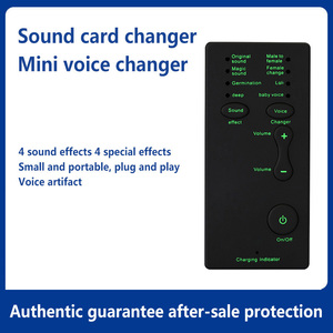 Micrófono cambiador de voz 7 cambios de sonido diferentes teléfono móvil computadora tableta IPad máquina de juego para PS4 Xbox PC teléfono tableta - Product Image 2