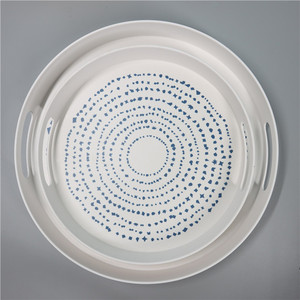 Nhà Hàng Hiện Đại tấm ăn tối đặt eu2020/1245 vượt qua New Vòng melamine tấm thân thiện với môi vật liệu nhựa - Product Image 2